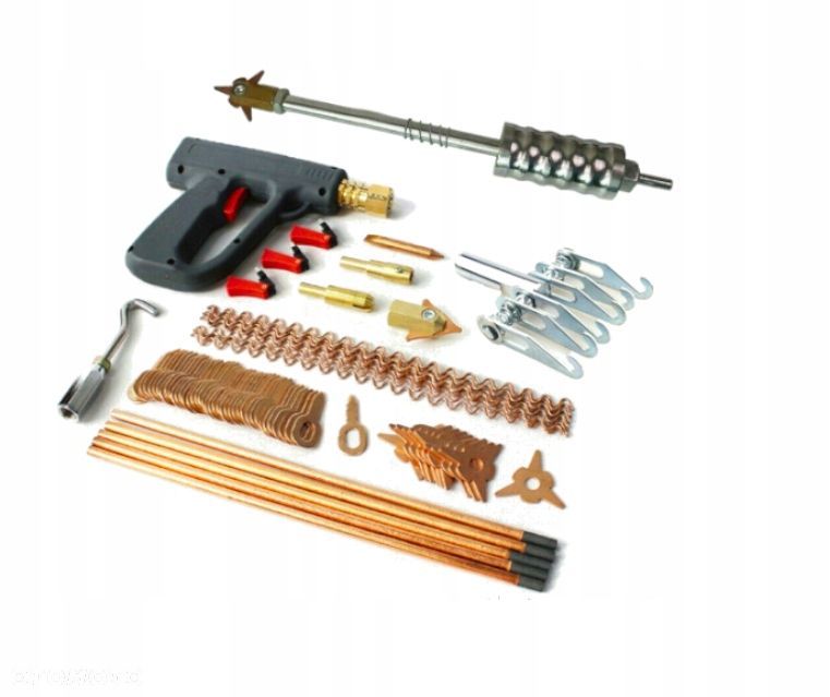 ZESTAW DO NAPRAWY WGNIECEŃ BLACH SPOTTER WGNIOTEK SAMOCHODOWYCH 86 ELEM - 7