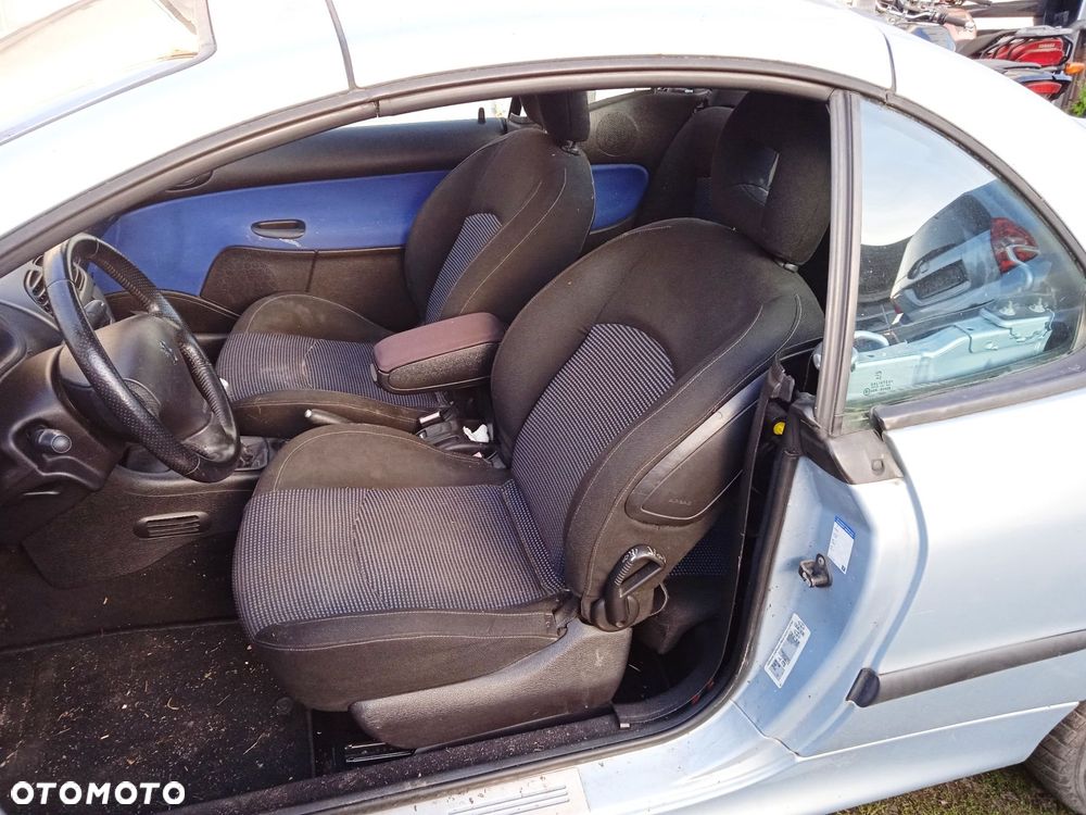 Na części Peugeot 206 CC Cabrio 2.0 16V lakier EYLC silnik RFN skrzynia klapa błotnik drzwi - 2