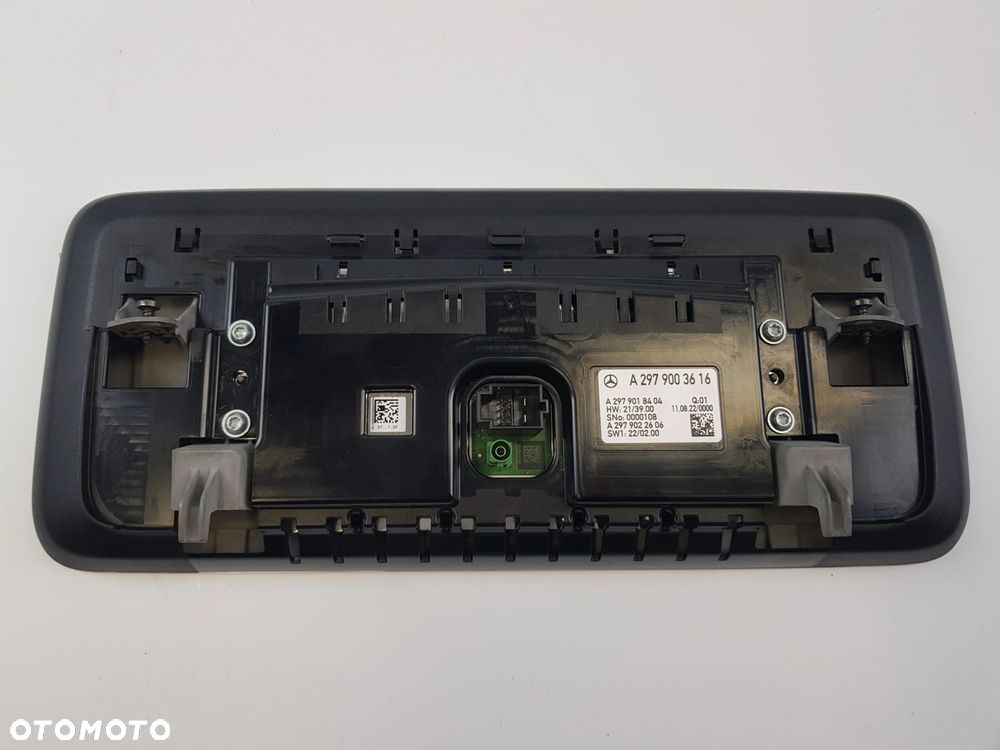 NOWY WYŚWIETLACZ EKRAN LICZNIK ZEGAR MERCEDES-BENZ EQS W297 EQE W295 A2979003616 - 7