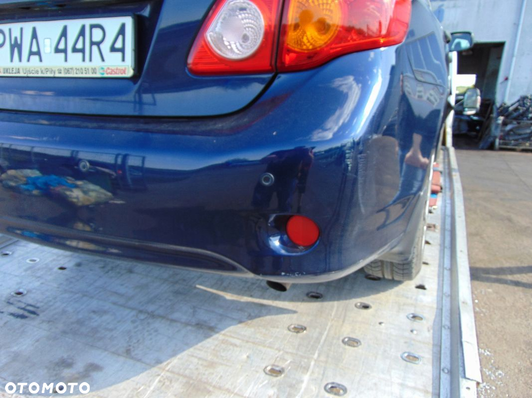 ZDERZAK TYŁ TYLNI TYLNY PDC TOYOTA COROLLA E15 8S6 - 2