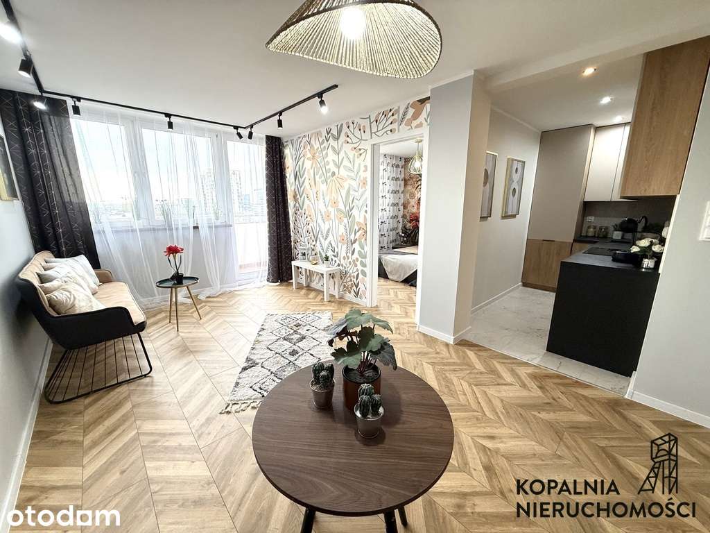Superjednostka centrum 3 pokoje balkon