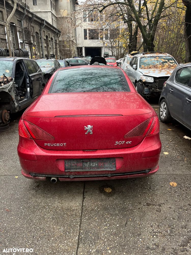 Dezmembrez Peugeot 307 cabrio facelift 2006 visiniu 2.0 benzina xenon - 3