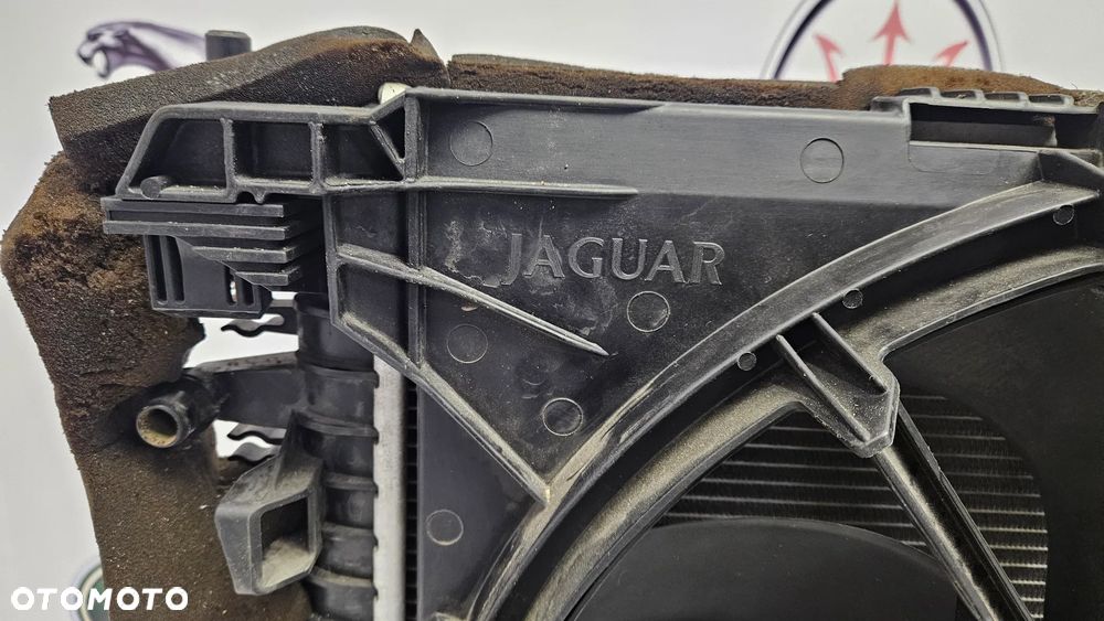 Jaguar XJ 351 LIFT 2015-2019 3.0 SC 340 KM 306PS Komplet chłodnic Chłodnica wody Klimatyzacji Wentylator Pompka wody - 17