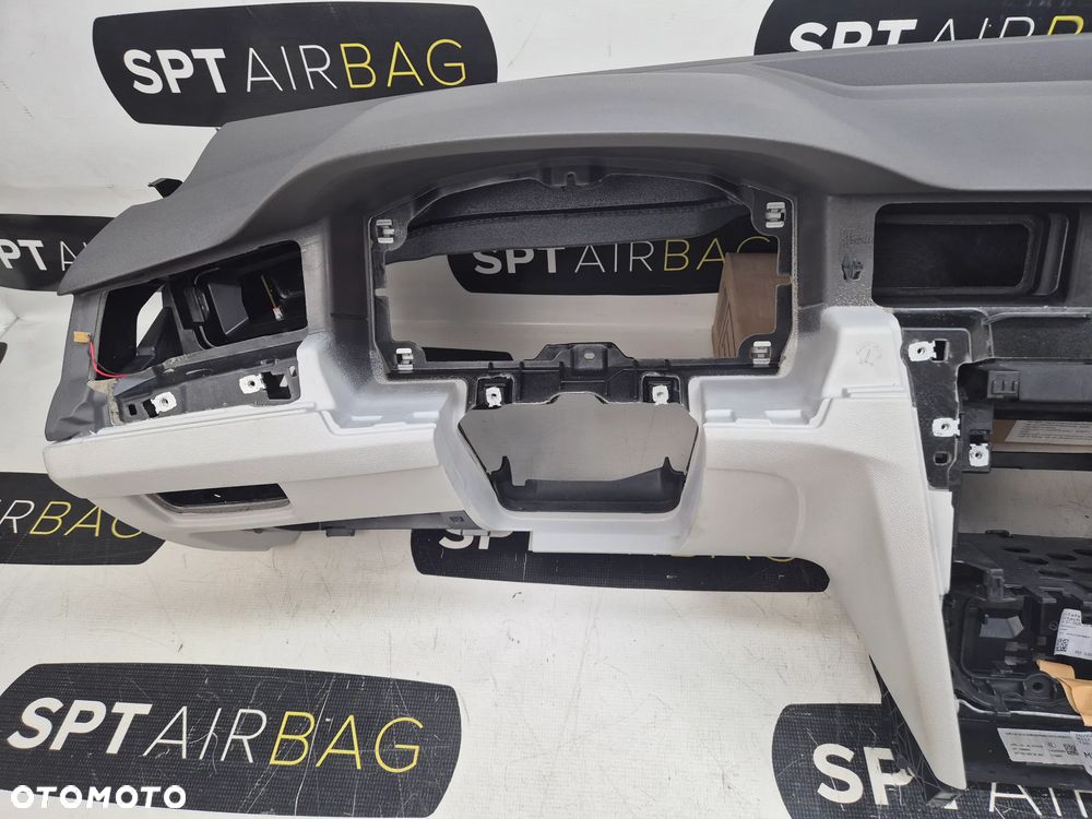 VW PASSAT B8 DESKA ROZDZIELCZA DWUKOLOROWA KONSOLA KOKPIT PULPIT PODUSZKI AIRBAG AIR BAG PASY KIT SET - 2