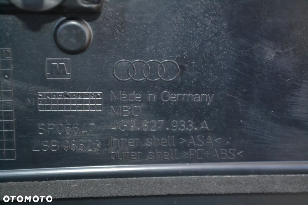 AUDI A6 C7 KOMBI S-LINE SPOJLER LOTKA KLAPY BAGAŻNIKA LY9B 4G9827933A POMORSKIE - 4