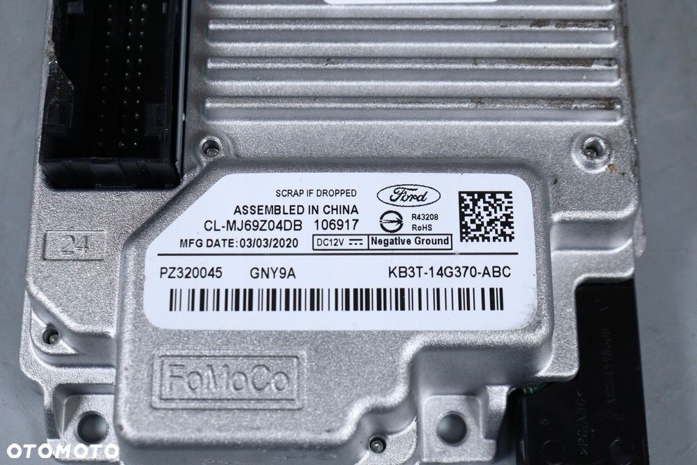 Moduł radia nawigacji Ford Mondeo MK V Ford Ranger V 15- KB3T-14G370-ABC - 3