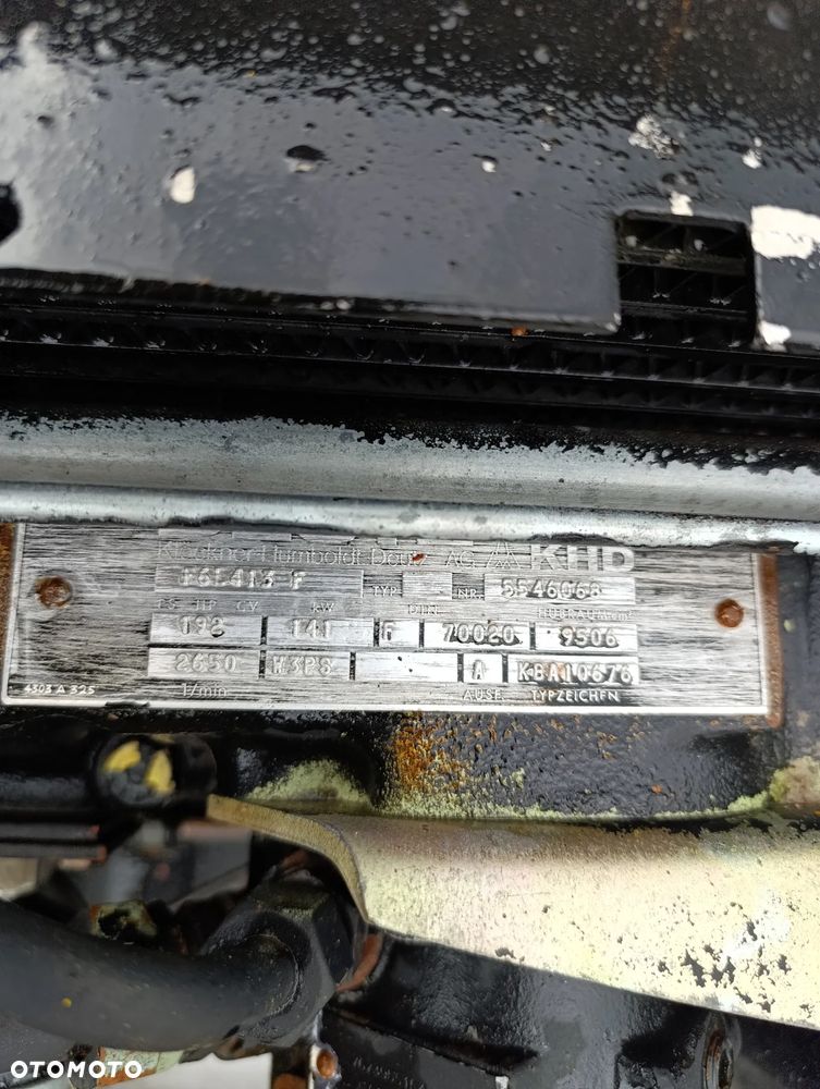 Silnik Deutz F6L413 F KBA10676 rozrusznik części - 10