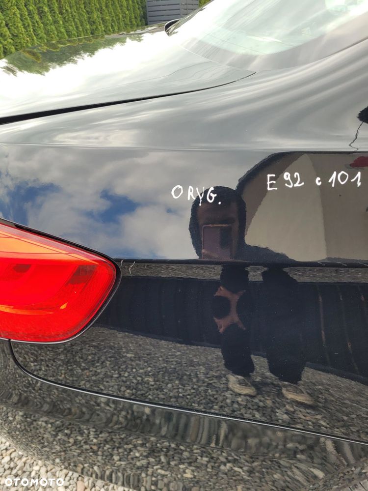 ĆWIARTKA PRAWY TYŁ TYLNA BMW E92 668 SHWARZ II ORYGINALNY LAKIER LIFT C101 - 3
