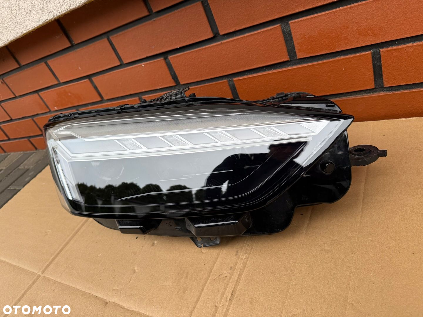Audi a5 8W lift 2020- lampa full led matrix prawa kpl EU demontaz oryg - 4