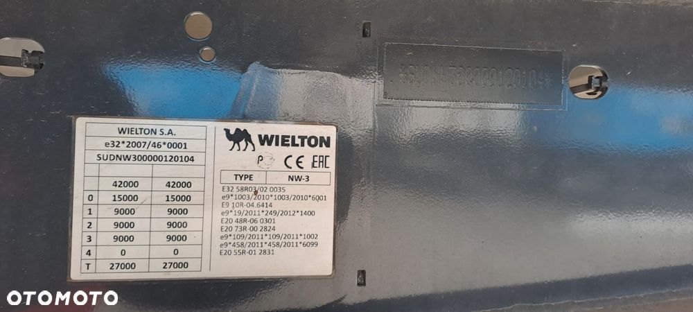Wielton Naczepa wywrotka aluminiowa 49 m3 - 16