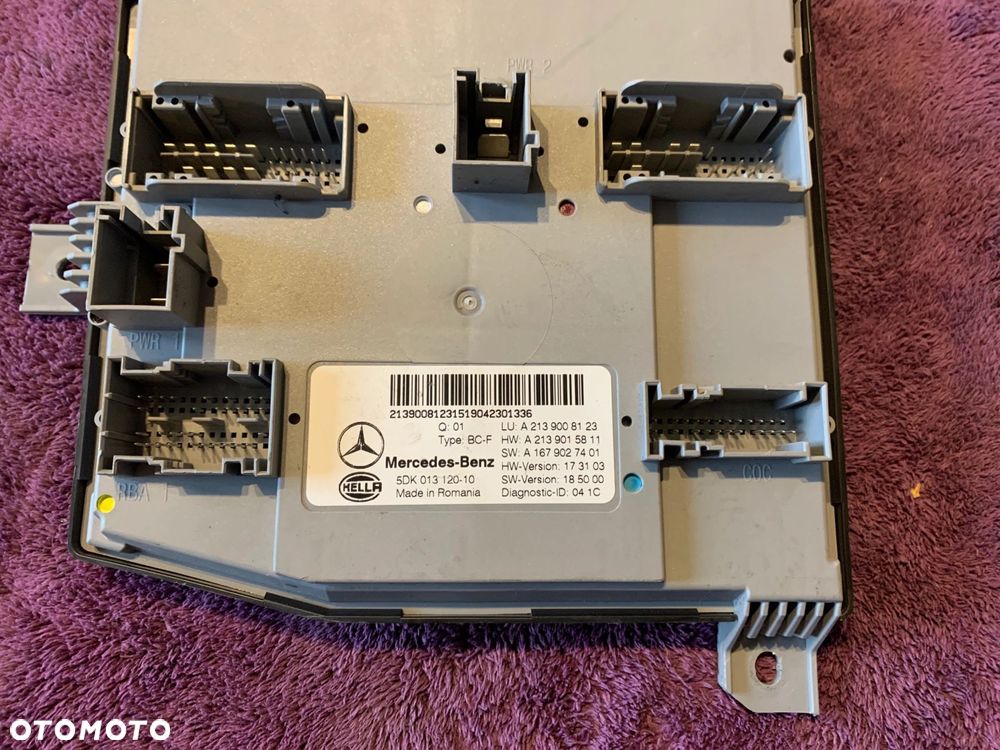 MODUŁ KOMFORTU MERCEDES CLS W257 E-KLASA W213 KOMBI A2139008123 - 2