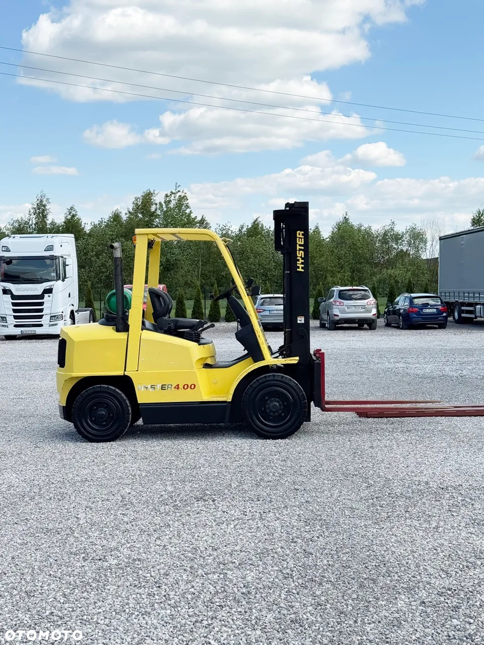 Hyster H4.00XMS-6 / udzwig 4000 kg / przesuw boczny / bardzo dobry stan - 8