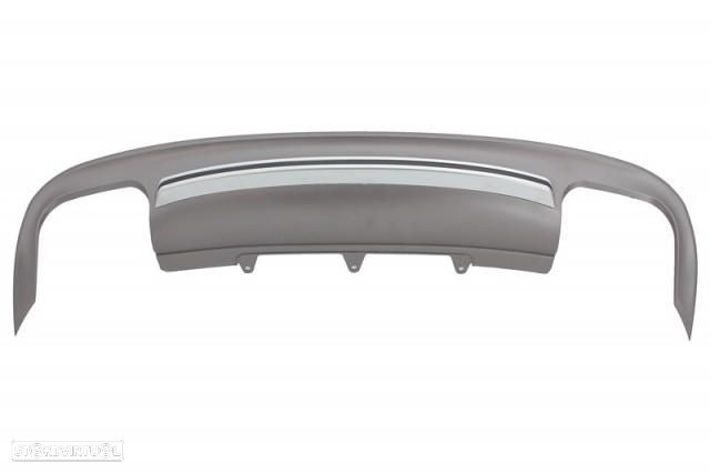 Difusor com Ponteiras Audi A5 8TA (2012 a 2016) Look S5 - 2