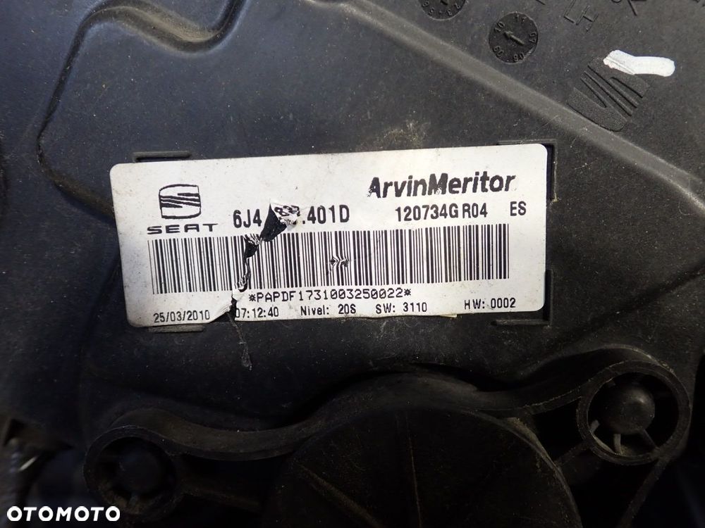 BOCZEK DRZWI LEWY PRZEDNI PODNOŚNIK SEAT IBIZA IV - 9