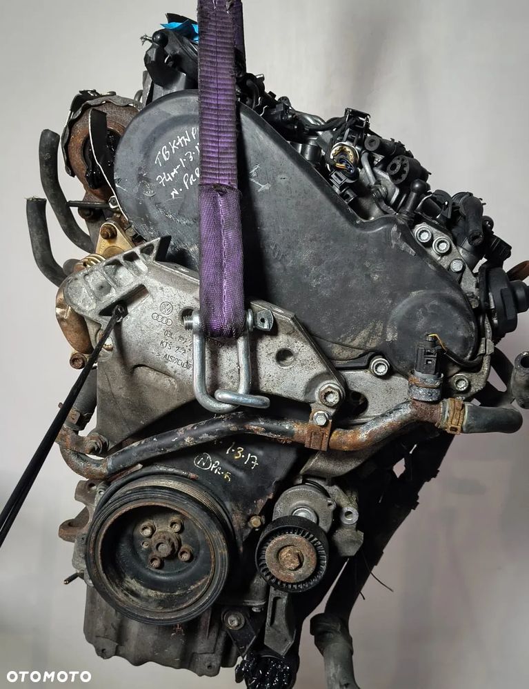 SILNIK KOMPLETNY VOLKSWAGEN AUDI SEAT SKODA 2.0 TDI CBA CBD - 5