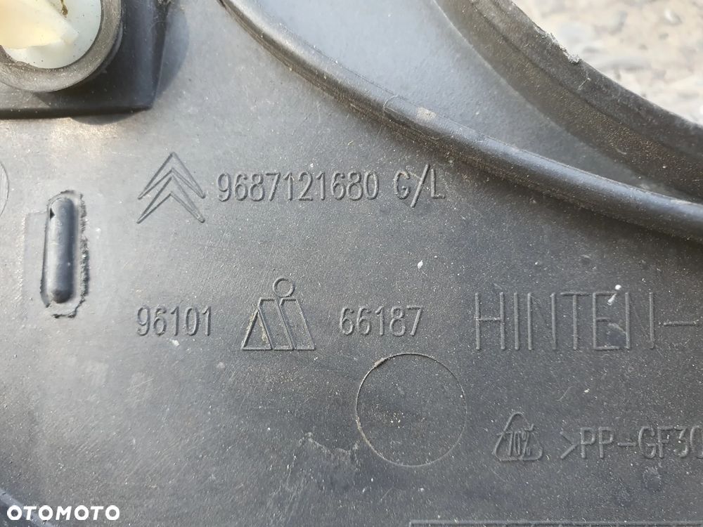 CITROEN DS5 LEWA LISTWA OSŁONA PROGU PROGOWA 9687121680 - 9