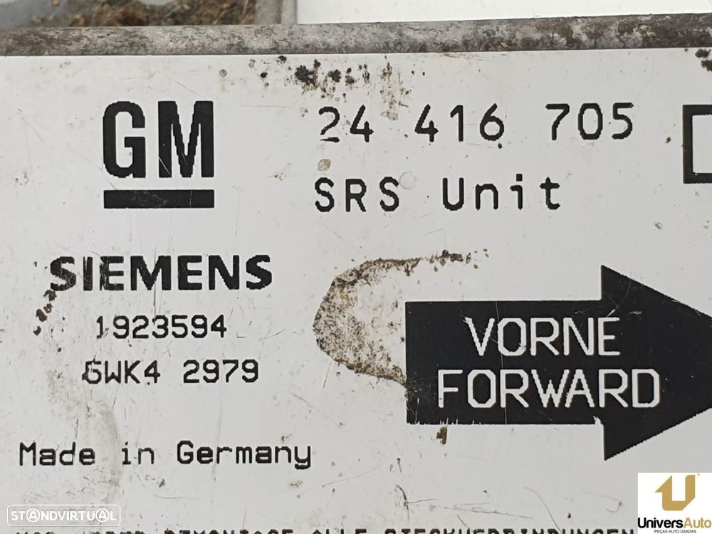 CENTRALINA AIRBAG OPEL ASTRA G COUPÉ 2000 -5WK42979 - 2