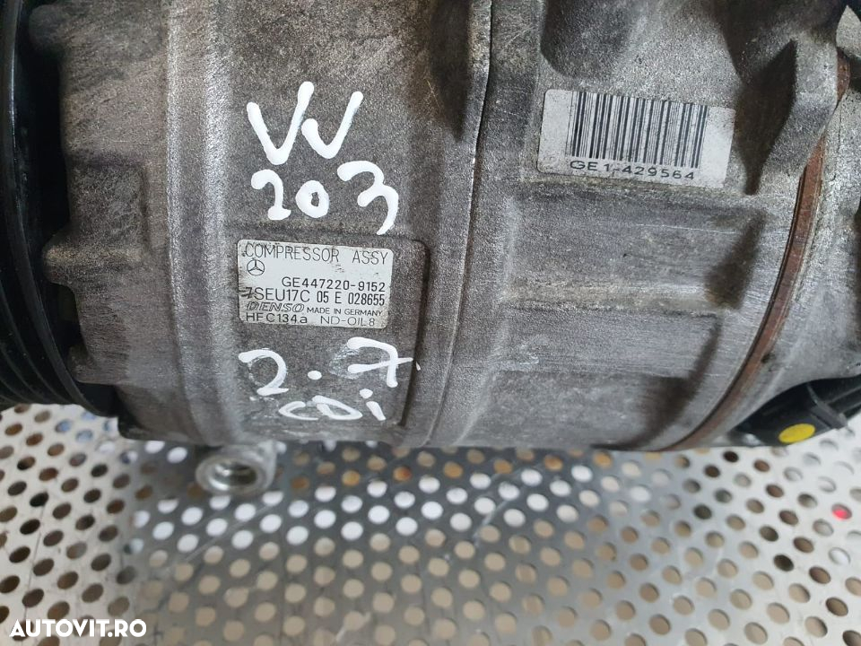 Compresor Clima Mercedes C/E Class W203 W211 ML Sprinter 2.7 Cdi - 4