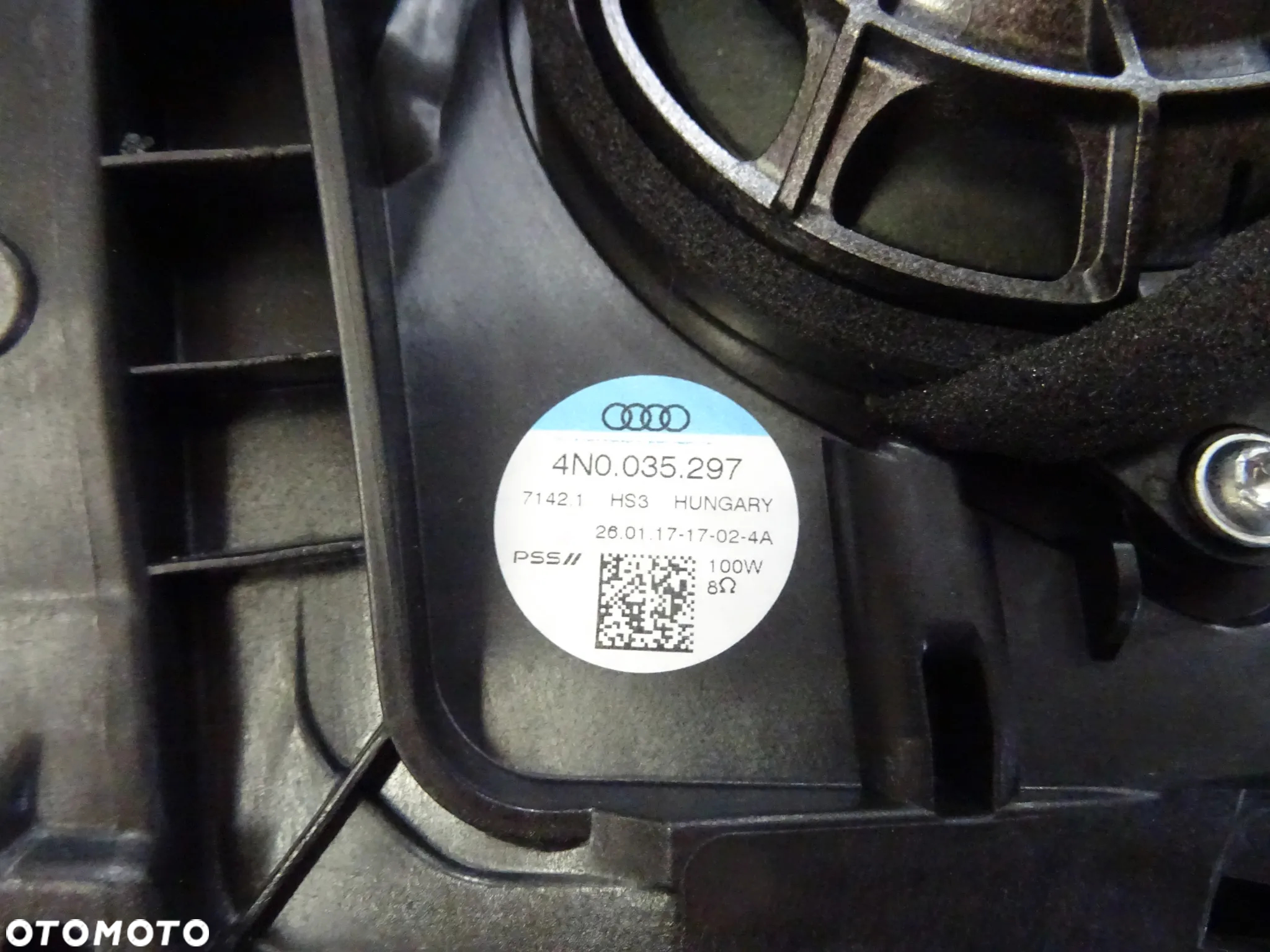 4N0035297 Glosnik lewy przod Bang olufsen Audi A8 D5 4N czesci - 2