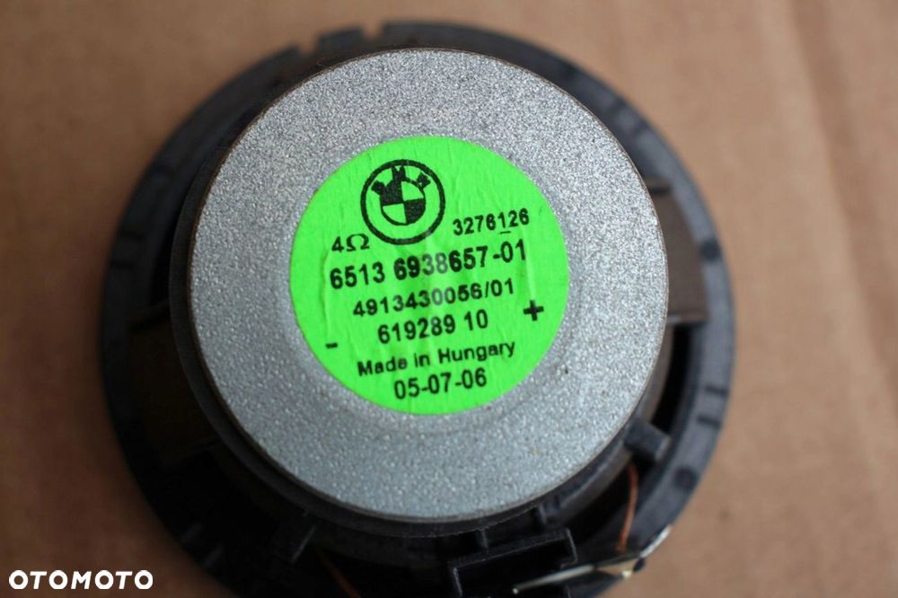 Głośnik zestawu głośnomówiącego BMW e90 e91 e92 e93 e87 6938657 - 3