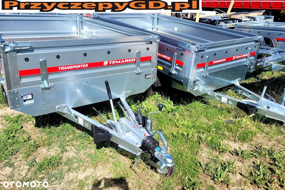 TEMARED TRANSPORTER 2515/2C DMC 2000KG burty dmontowalne wym. 254x151cm platforma uniwersalna - 2
