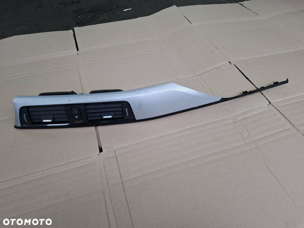 DEKOR KONSOLI DESKI ROZDZIELCZEJ BMW F30 F31 KRATKA WENTYLACYJNA NAWIEWU - 3