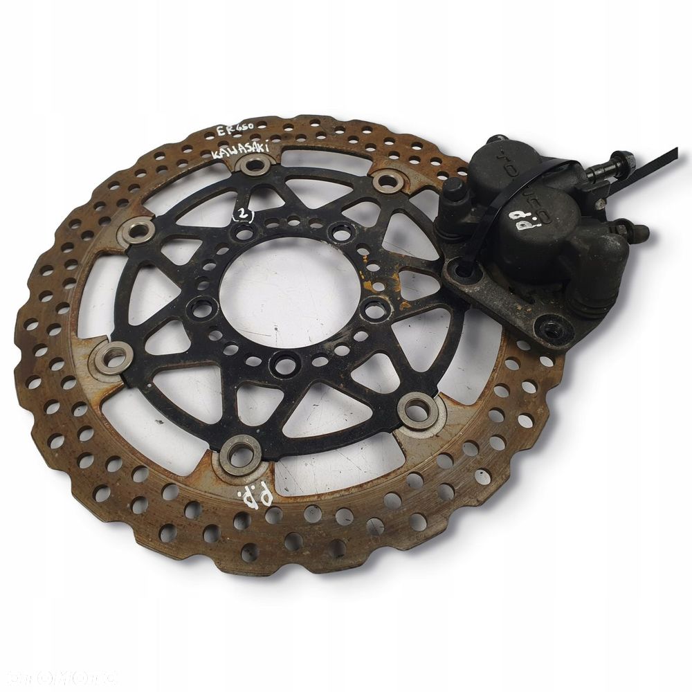 PRAWA TARCZA HAMULCOWA ZACISK PRZÓD kawasaki ER-6 ER6 ER650 06-09 przedni - 1