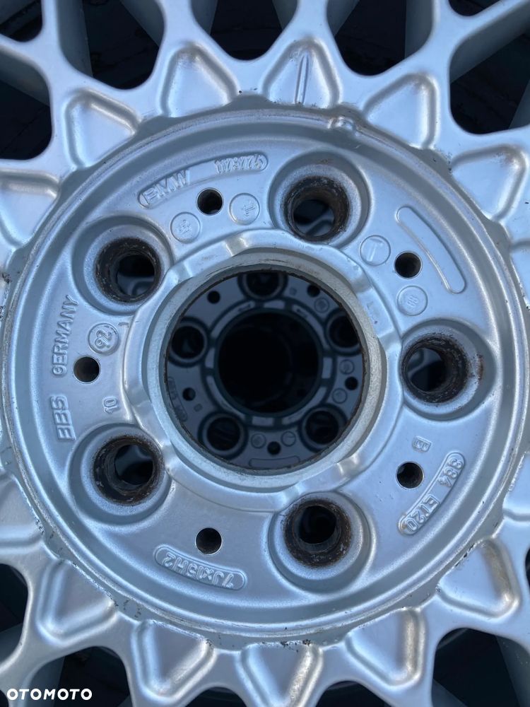 Koła BMW styling 5 E30 E32 E34 E36 15 cali ET20 7J 5x120 BBS 205/60r15 - 5