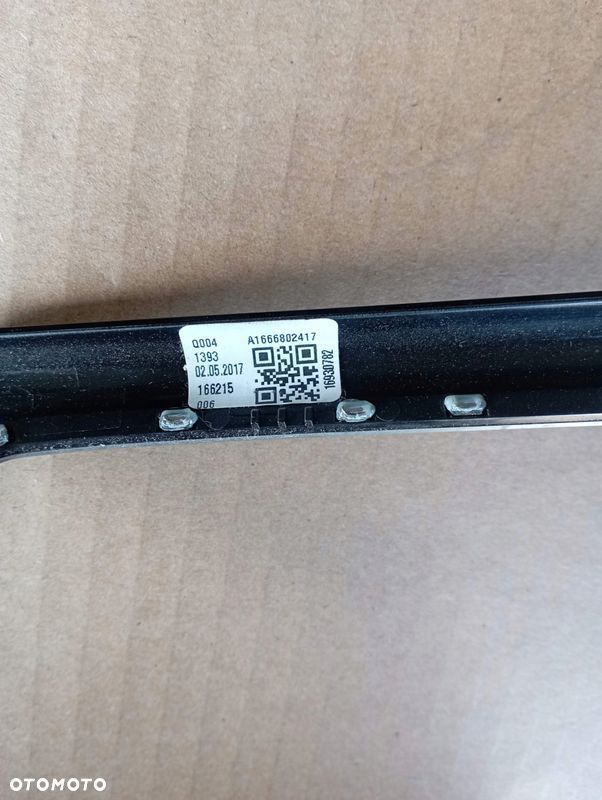 MERCEDES GLE W166 W292 DEKOR RAMKA KONSOLI A1666802417 - 3