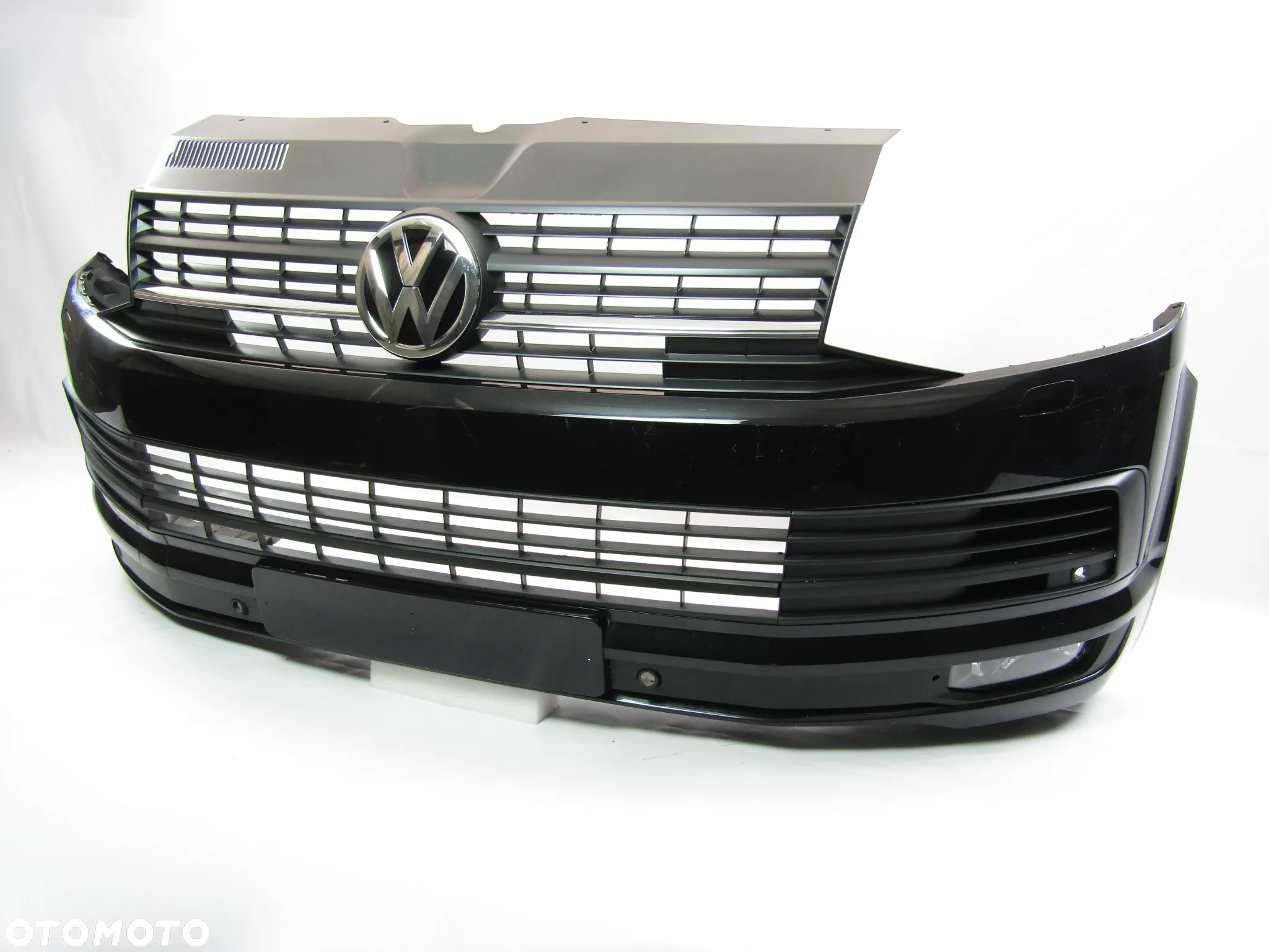 Zderzak przedni VW T6 Multivan / Caravelle Sprysk. / Pdc-4 Lakier LC9X - 9