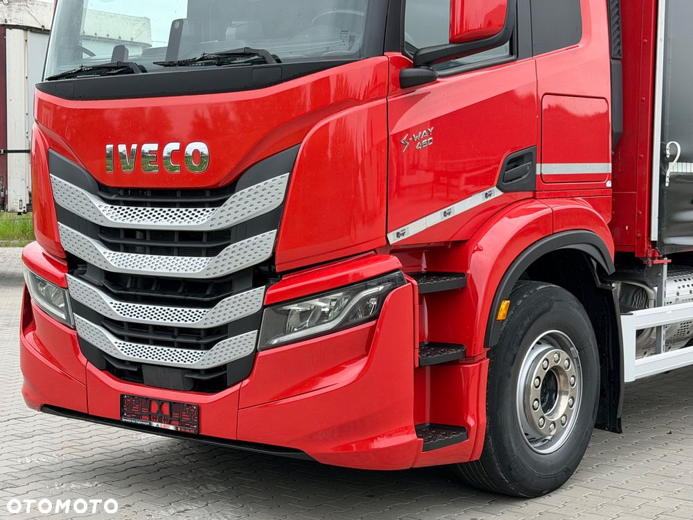 Iveco S-WAY 460 / FIRANKA / WINDA / 24 EUROPALETY / 6x2 / 3 OŚ PODNOSZONA I SKRĘTNA / SYPIALKA / AUTOMAT / 2021 ROK / SPROWADZONY - 12