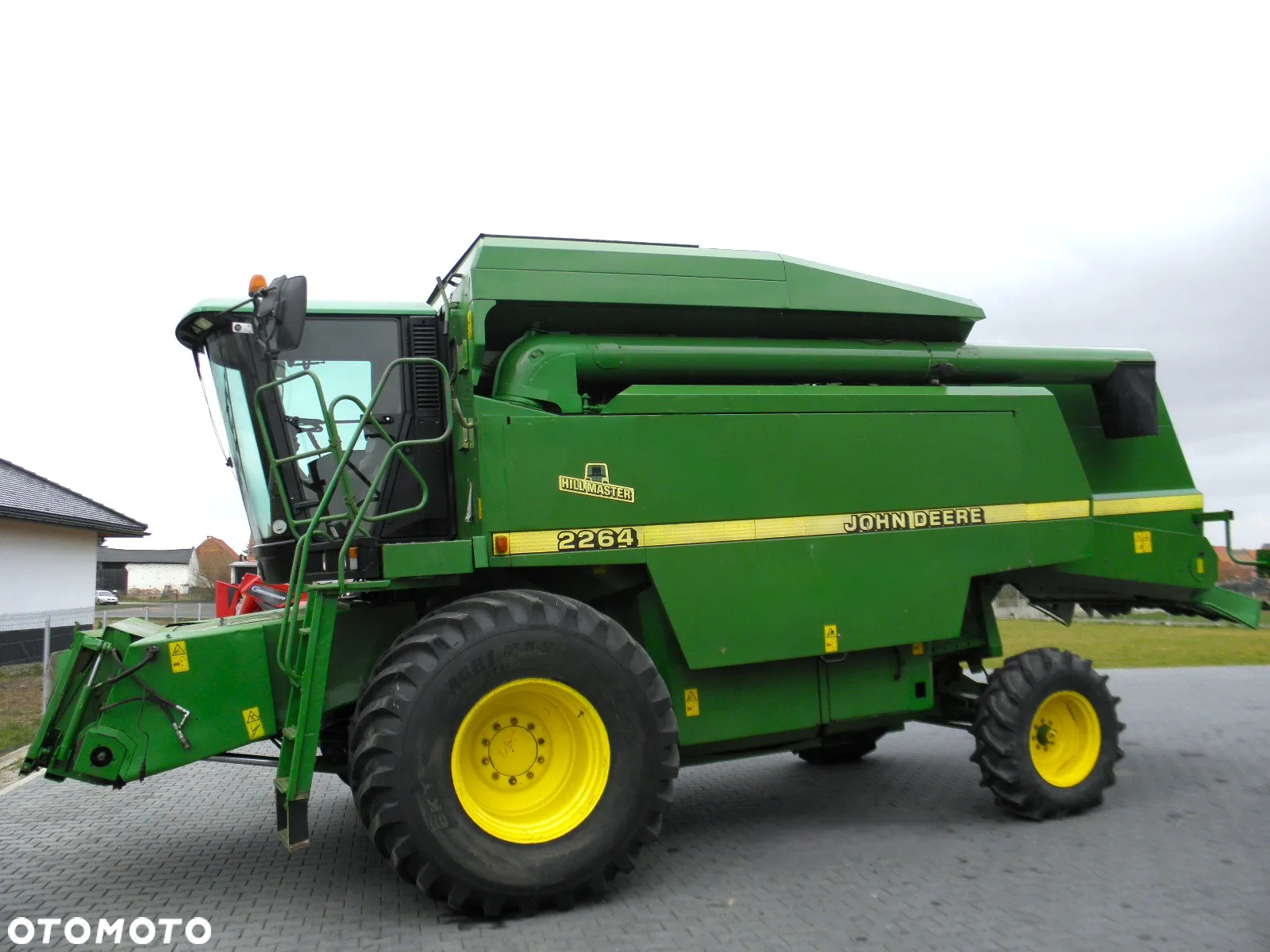 John Deere 2264 HM 1998 Rok, heder 6,1 m, Stol do rzepaku, Nie Malowany, Stan Bardzo Dobry - 4
