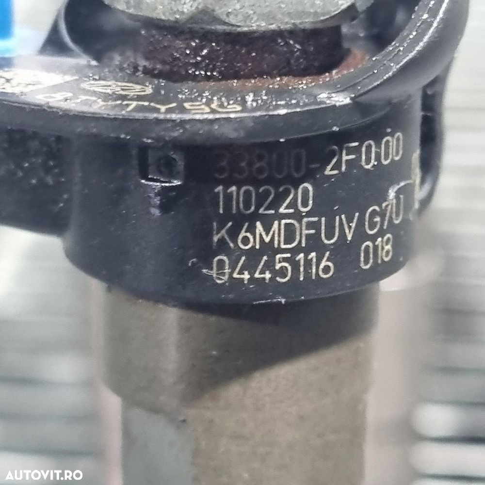 Injector Hyundai Santa Fe 2 Facelift 2.2 Diesel 2009 - 2012 197CP D4HB Euro5 (1400) ... - 4
