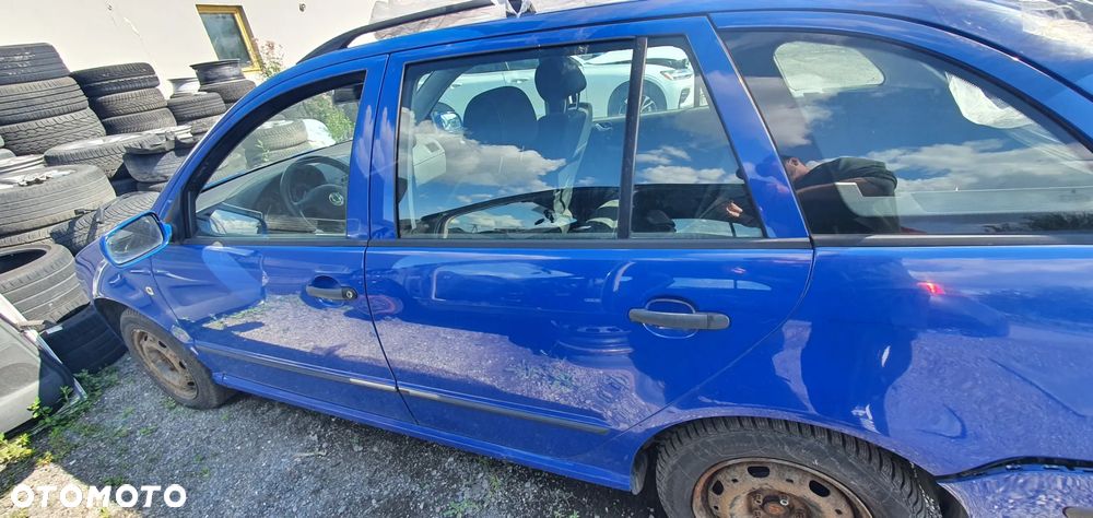 Skoda Fabia I kombi maska zderzak drzwi lampa fotele wszystkie części - 4