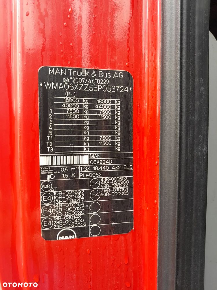 MAN TGX / 18 440 - 9
