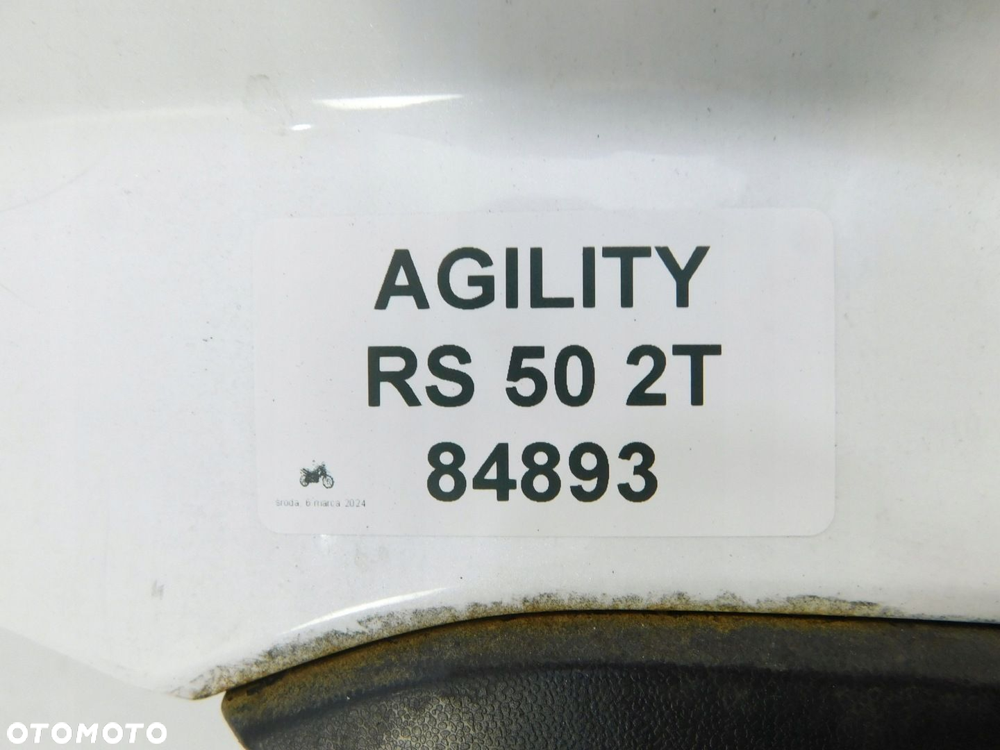 KYMCO AGILITY RS 50 2T OGON ZADUPEK PRAWY - 6
