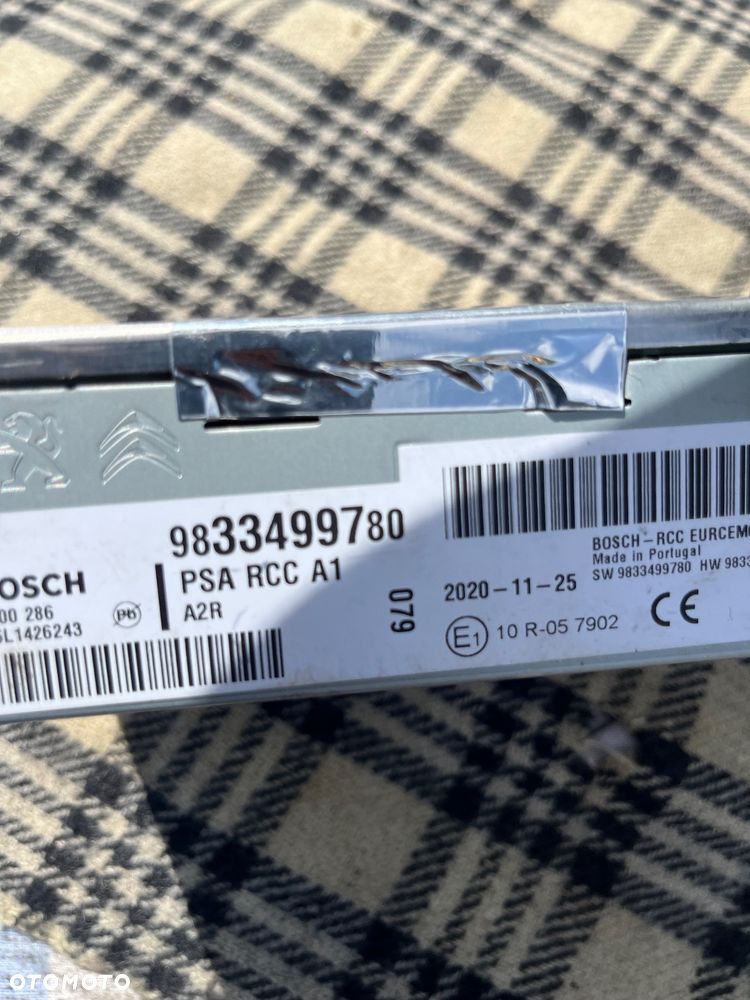 Radio Tuner Nawigacja Peugeot Citroen Opel DS - 5