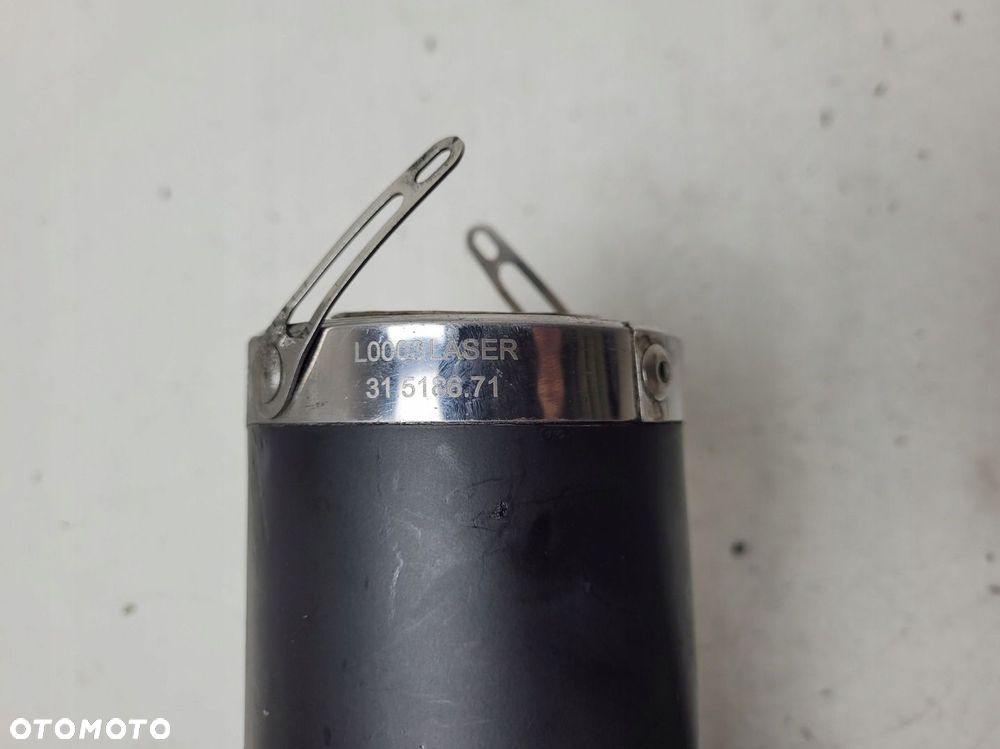 TŁUMIK WYDECH SPORTOWY LASER 32cm 52mm - 9