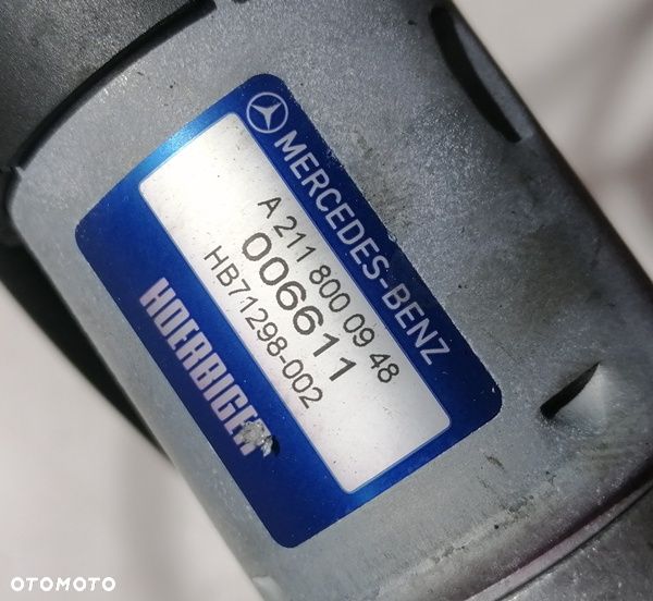 MERCEDES E-KLASA W211 02-09r  POMPA SIŁOWNIK KLAPY BAGAŻNIKA A2118000948 - 2