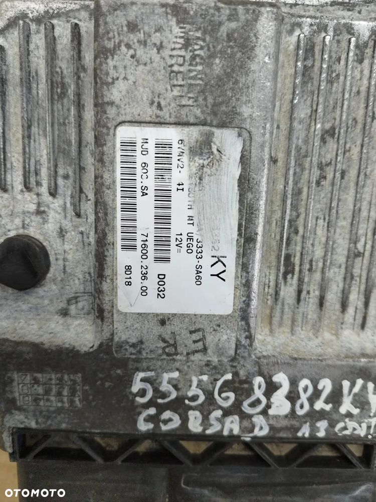 OPEL CORSA D 1.3 CDTI STEROWNIK SILNIKA - 2