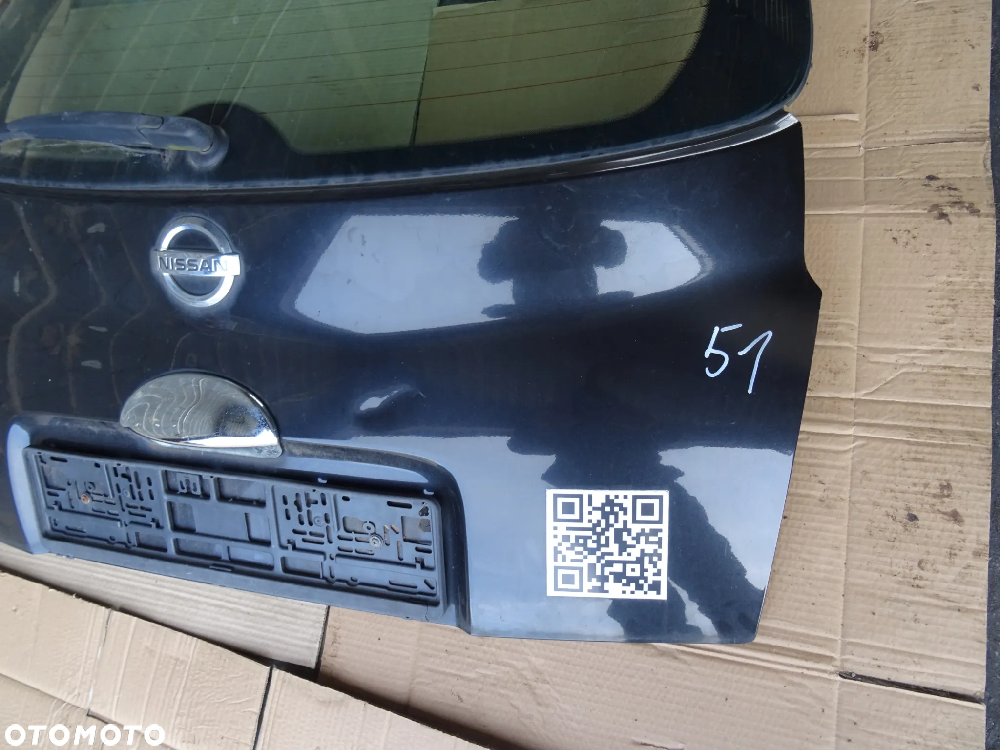 Klapa Bagażnika Nissan Micra K12 Z11G (Goła) - 2