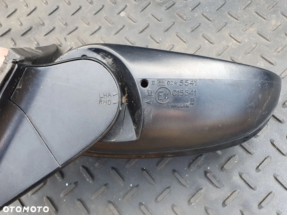 NISSAN ALMERA N16 LUSTERKO ZEWNĘTRZNE PRAWE ELEKTRYCZNE 3PIN E11015541 CZARNE - 6