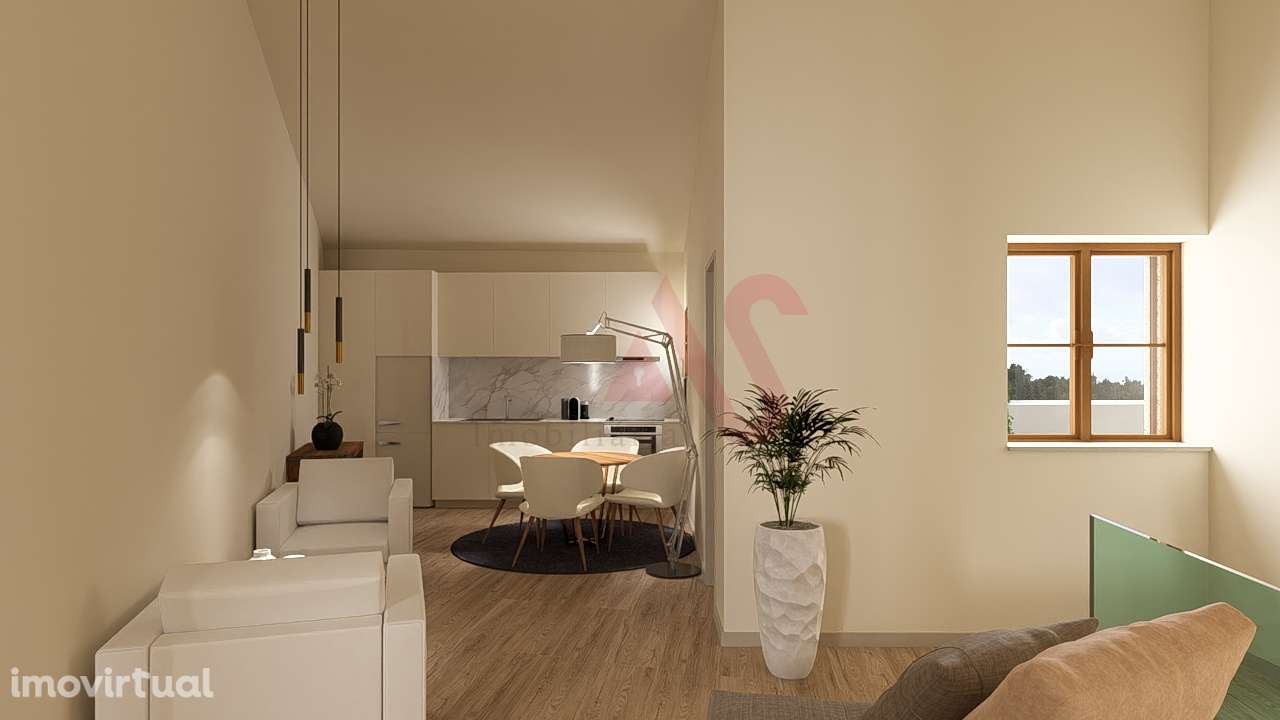 Duplex T2 com Terraço localizado em Águas Santas - Grande imagem: 2/19