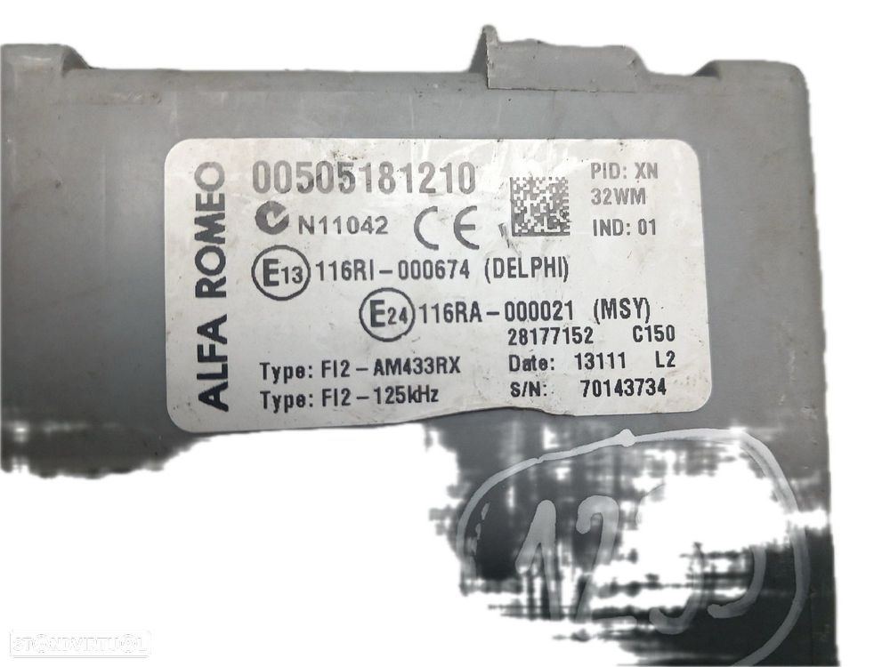 Módulo Eletrónico Alfa Romeo Mito (955_) - 3