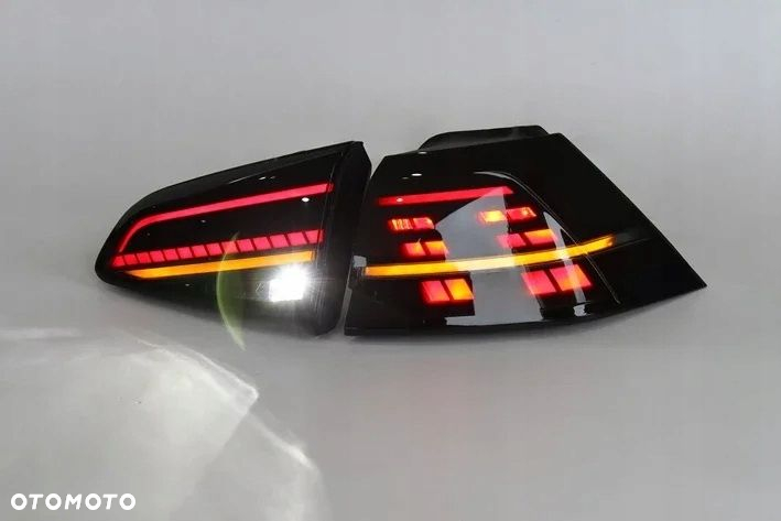 Lampy tyl ne kpl Full LED Diody Tuning Lift 7.5 Gti-look VW Golf VII 7 5g - 2