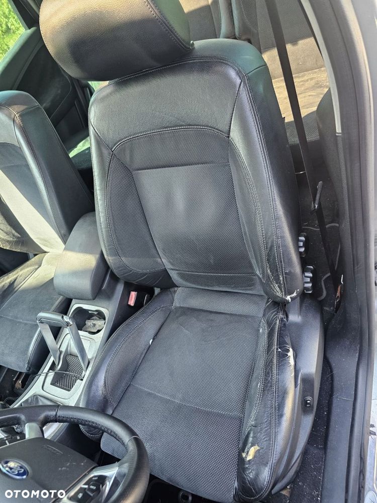 fotel przedni lewy kierowcy półskóra ford s-max - 1