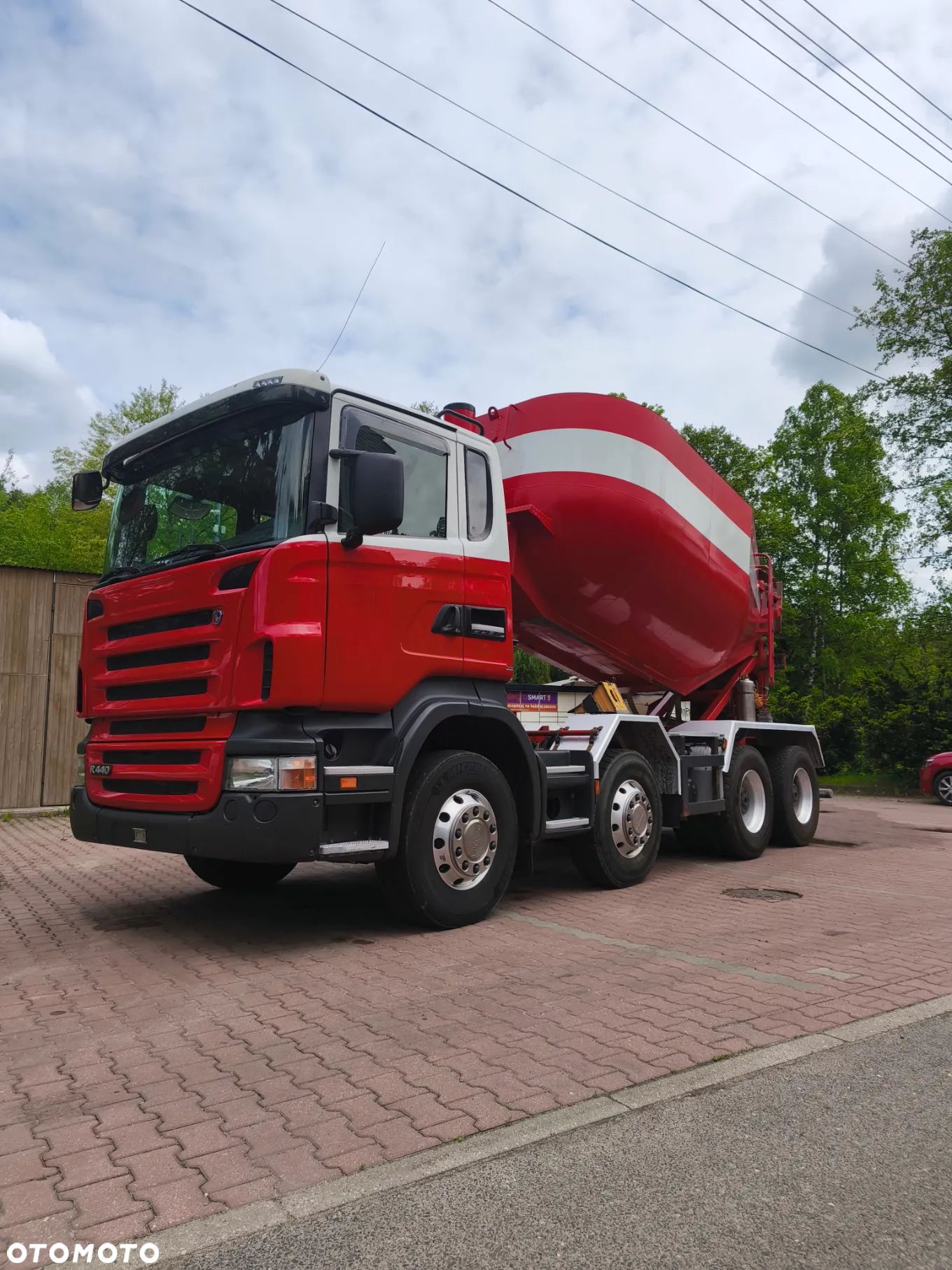 Scania R440 mulda silos 8x4 - 1