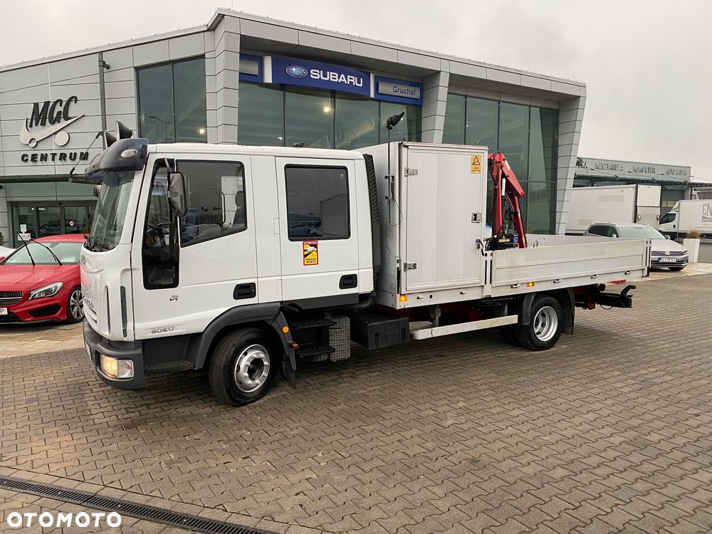Iveco Eurocargo ML 80 E17 / DOKA / HDS  SKRZYNIA / BRYGADÓWKA / BDB STAN! - 14