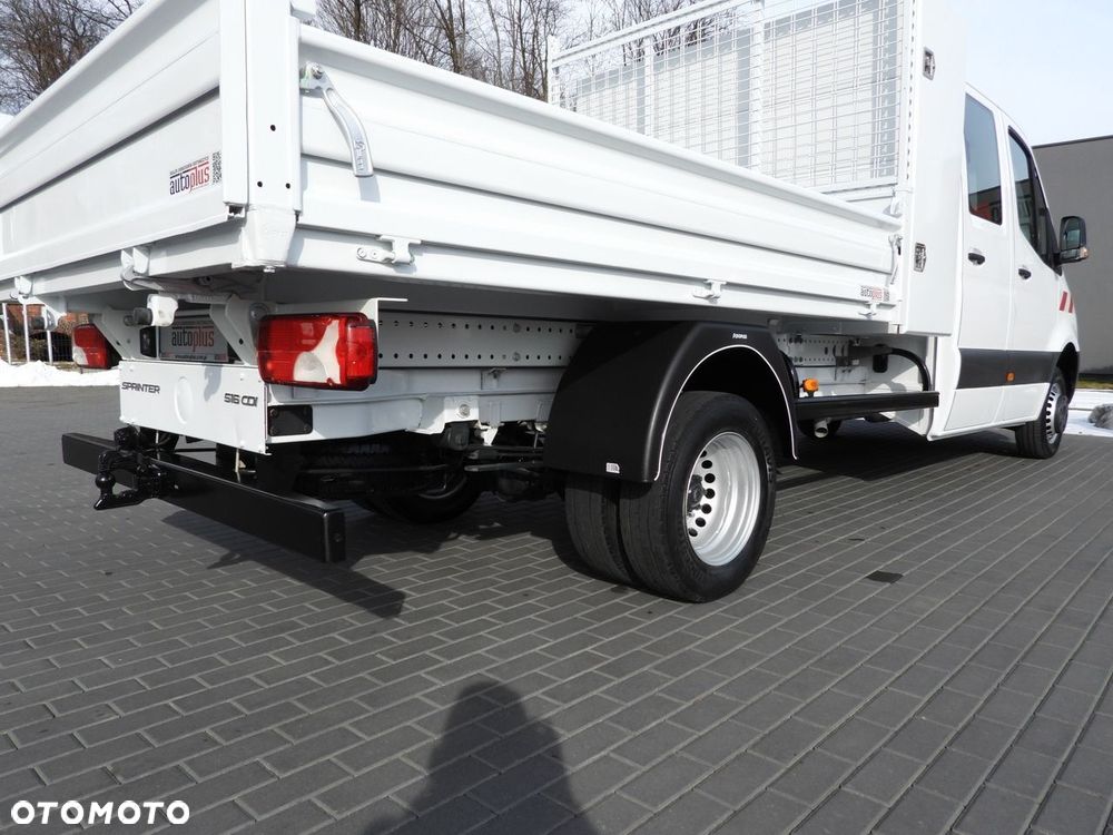 Mercedes-Benz SPRINTER 516 WYWROTKA PODWÓJNA KABINA DOKA 6 MIEJSC TEMPOMAT NAWIGACJA BLIŹNIACZE KOŁA KLIMATYZACJA  160KM - 17