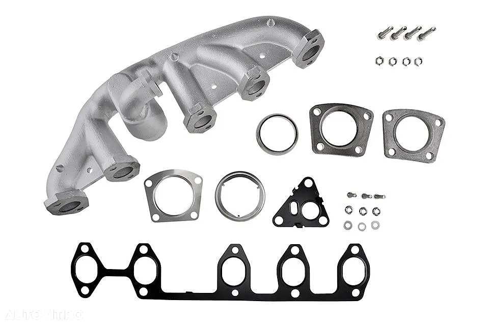 Galerie evacuare noua din fonta VW Touareg Transporter T5 Multivan V, motoare 2.5 diesel AXD AXE BAC BLK BPE BPD BNZ BPC - 5